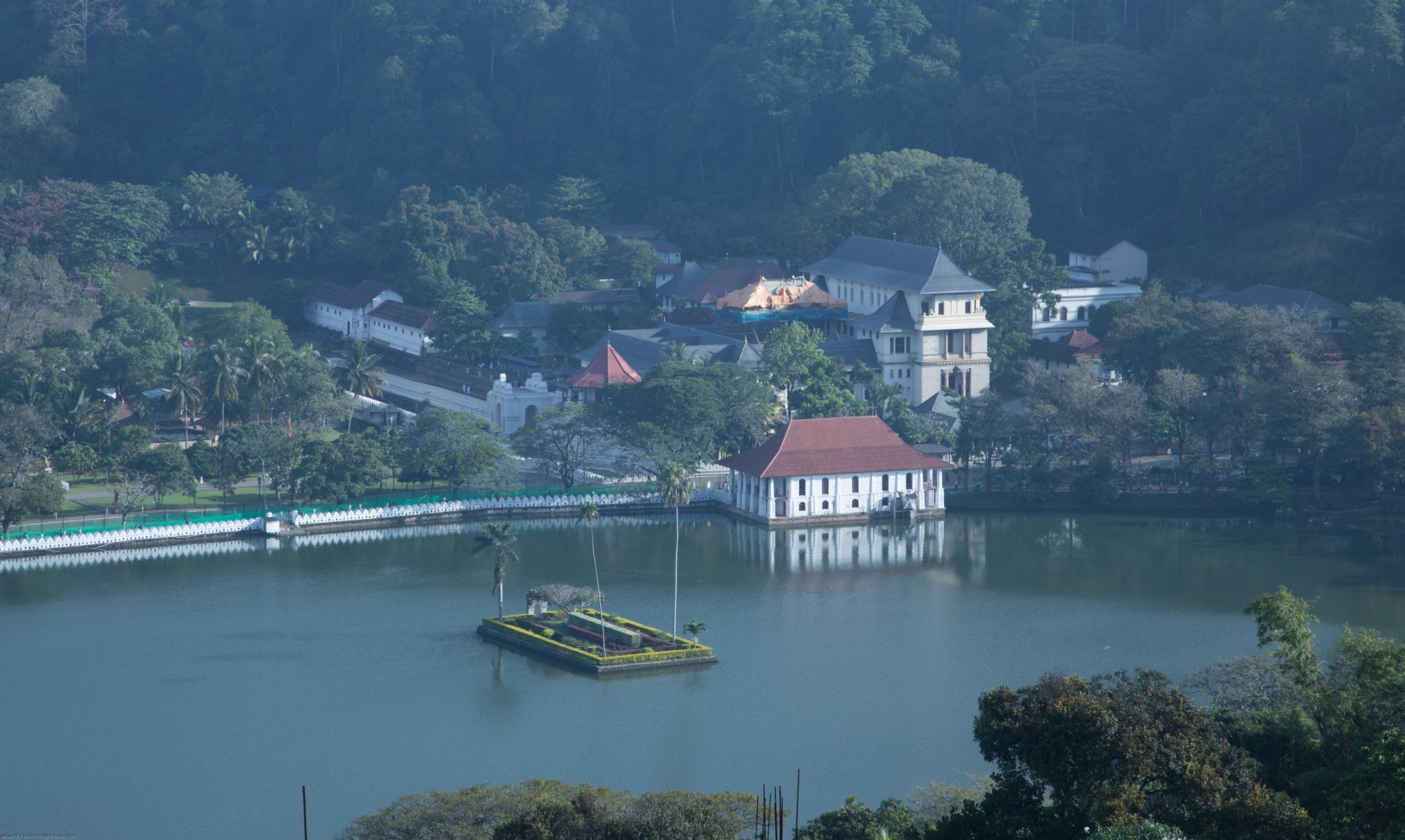 Kandy from Sandriyana Lake Hotel, Sri Lanka