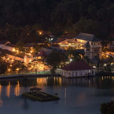 Kandy from Sandriyana Lake Hotel, Sri Lanka