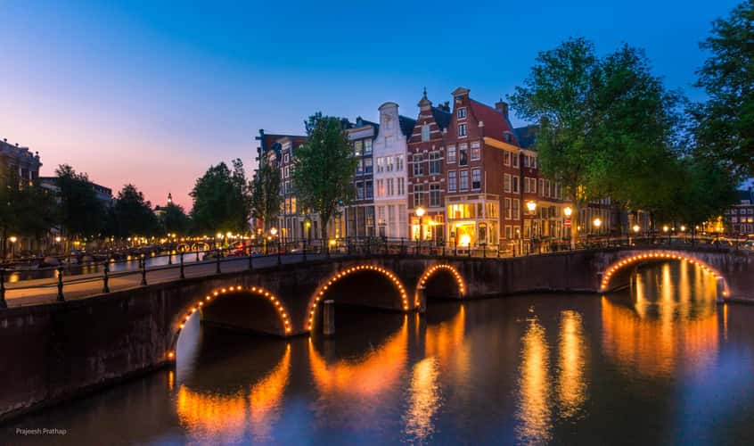 Keizersgracht and Leidsegracht, Amsterdam