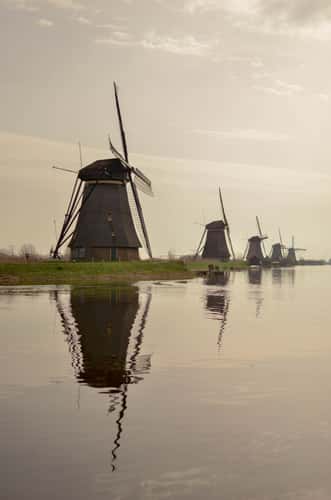 Windmills, Kinderdijk UNESCO World Heritage