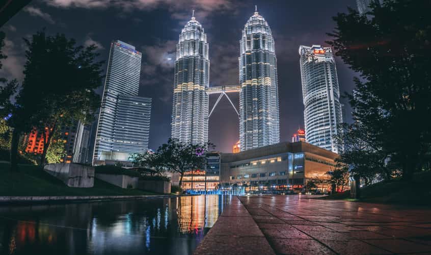 KLCC Park at Petronas Twin Towers
