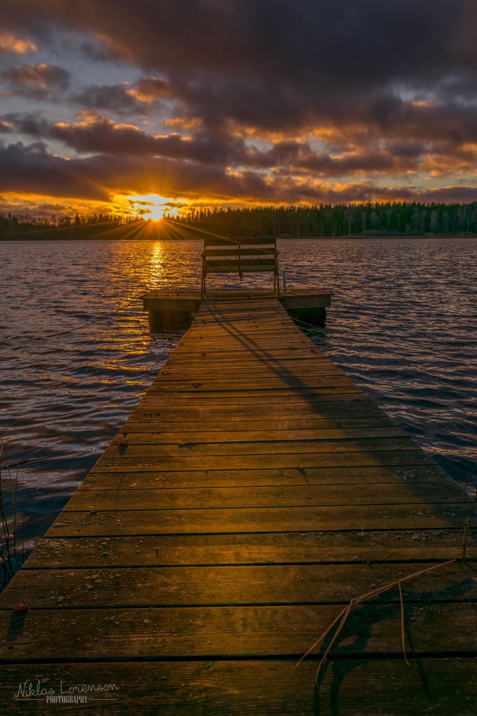 Lake at Bjorkshult, Sweden