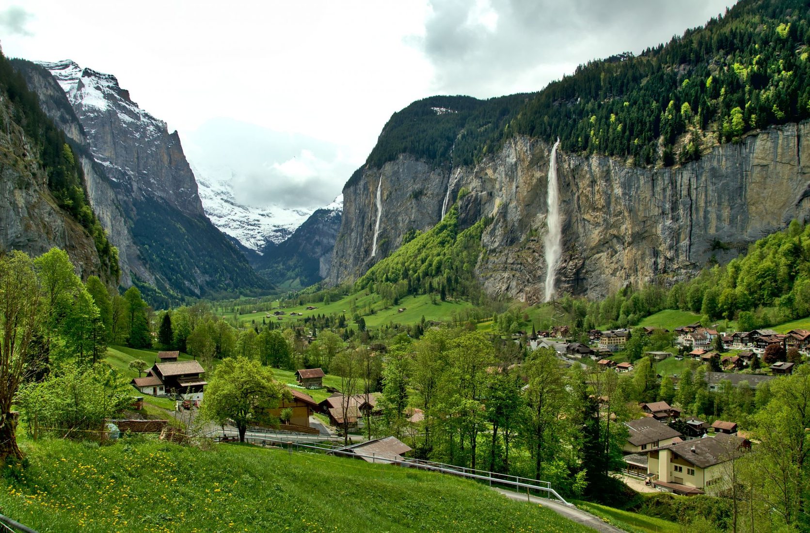 Lauterbrunnen Valley Switzerland Lauterbrunnen Valley Switzerland