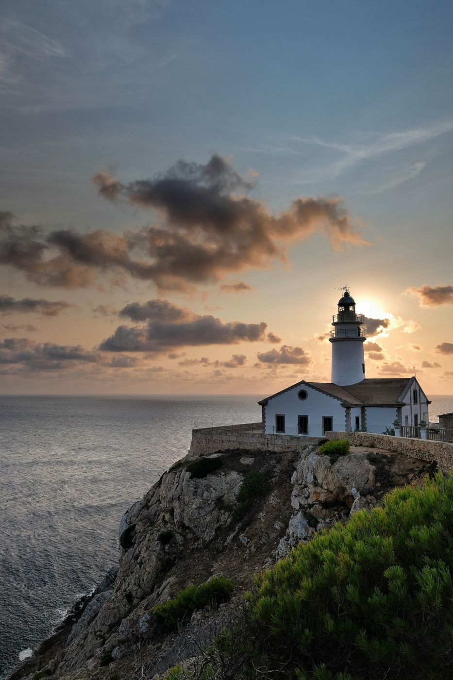 Lighthouse at Punta de Capdepera (Cala Ratjada / Mallorca), Spain