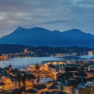 Lucerne sunrise, Switzerland