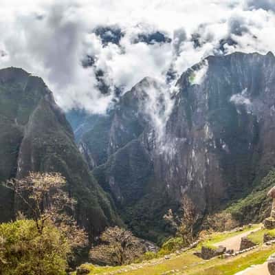 Machu Picchu Village houses, Peru