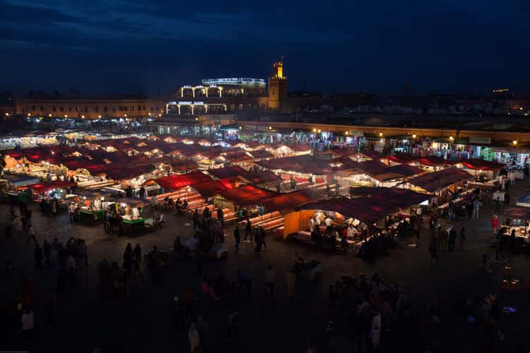 Marrakech Café on Jamaa El-Fnaa