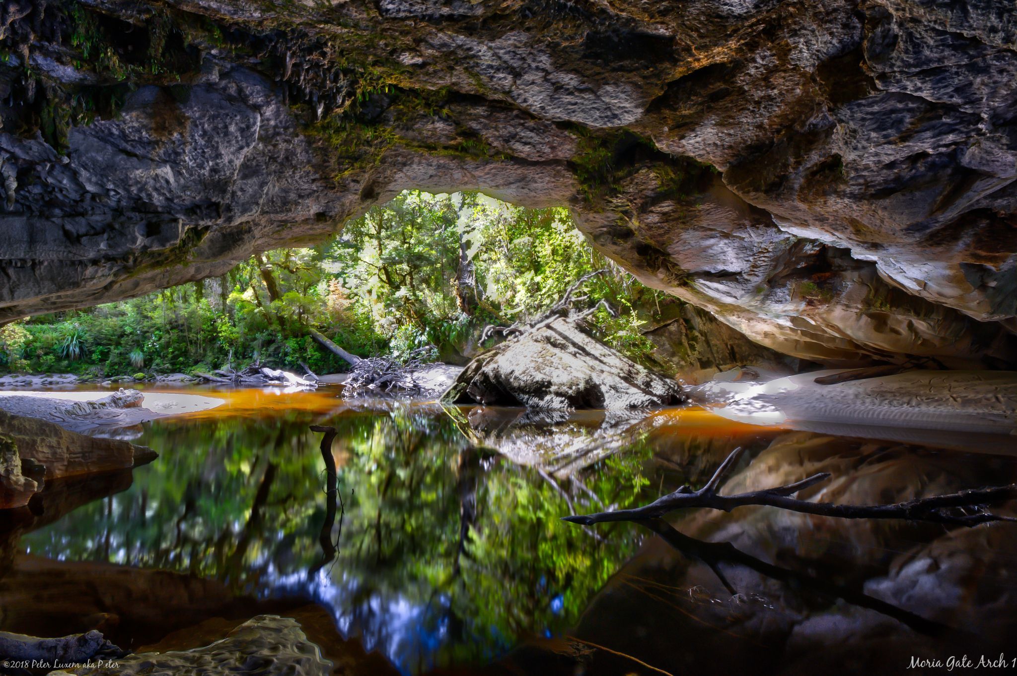 Moria Gate Arch, New Zealand