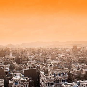 old city of Sana, Yemen