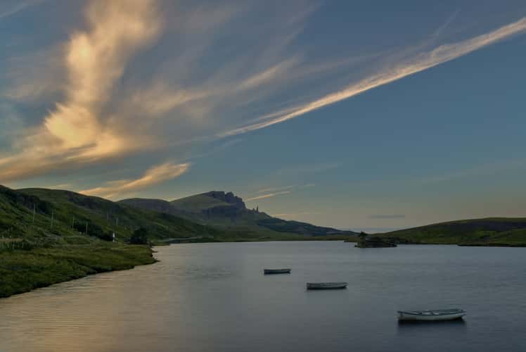 Old Man of Storr From Loch Fada