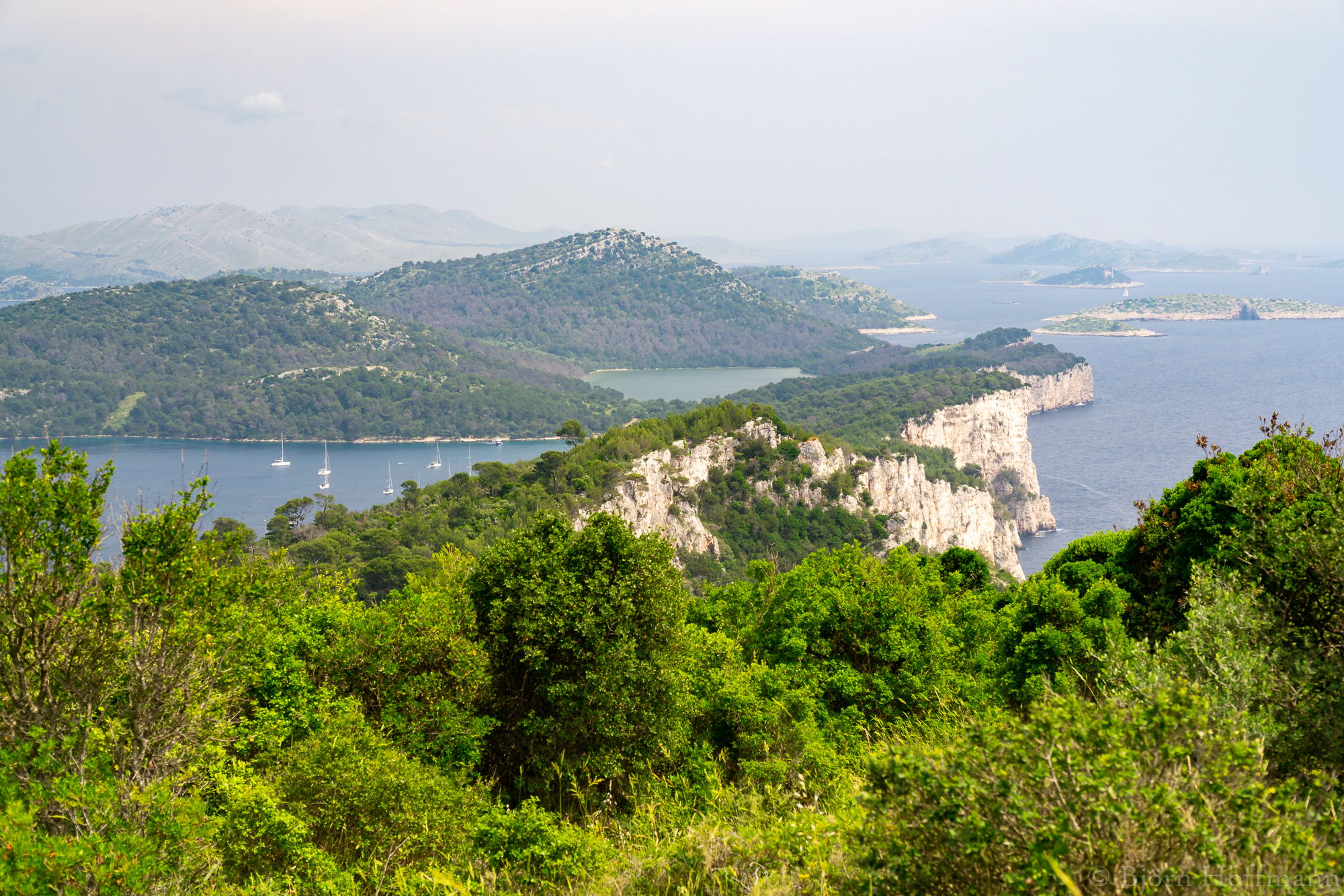 On top of the National Park Telascica, Croatia, Croatia