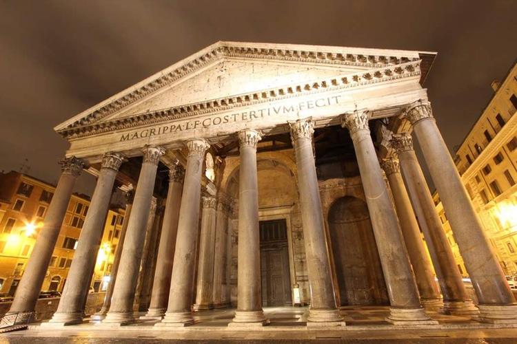 Pantheon at Midnight