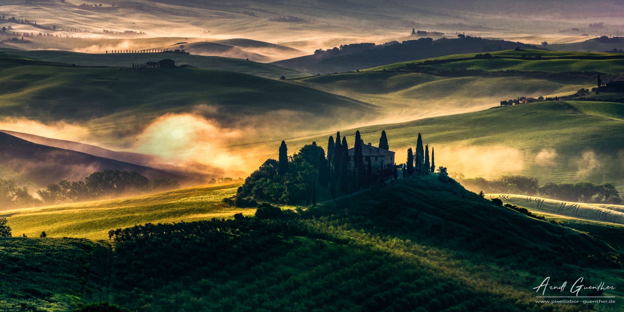 Podere Belvedere in the Val D'orcia Tuscany, Italy