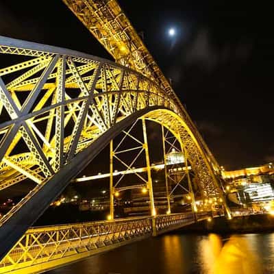 Cais da Ribeira & D. Luis I Bridge, Portugal