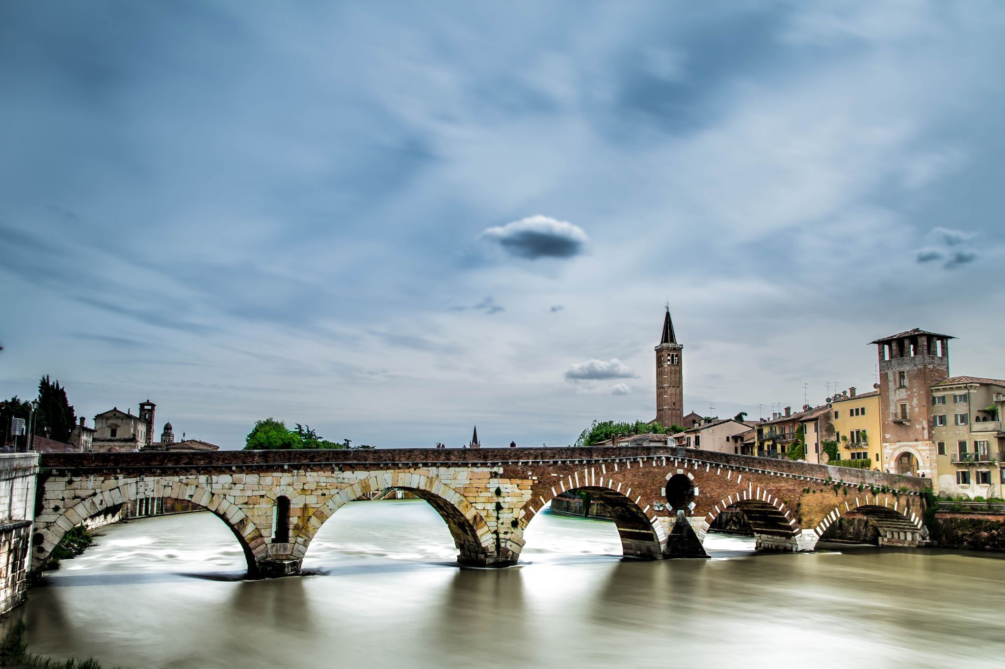 Ponte Pietra, Italy