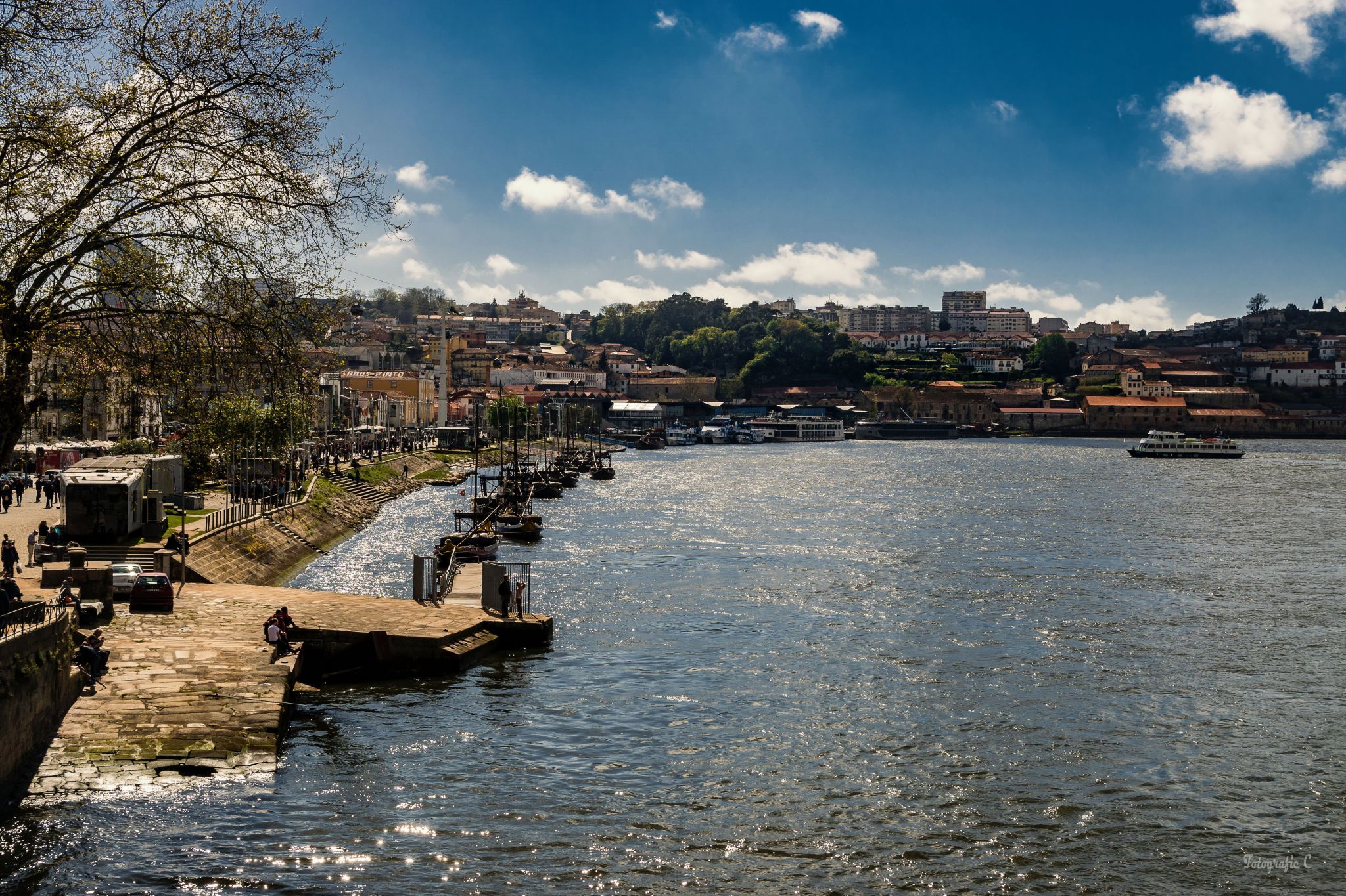 Cais da Ribeira de Gaia, Porto, Portugal
