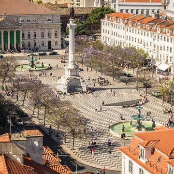 Praça Rossio - Rossio Square, Portugal