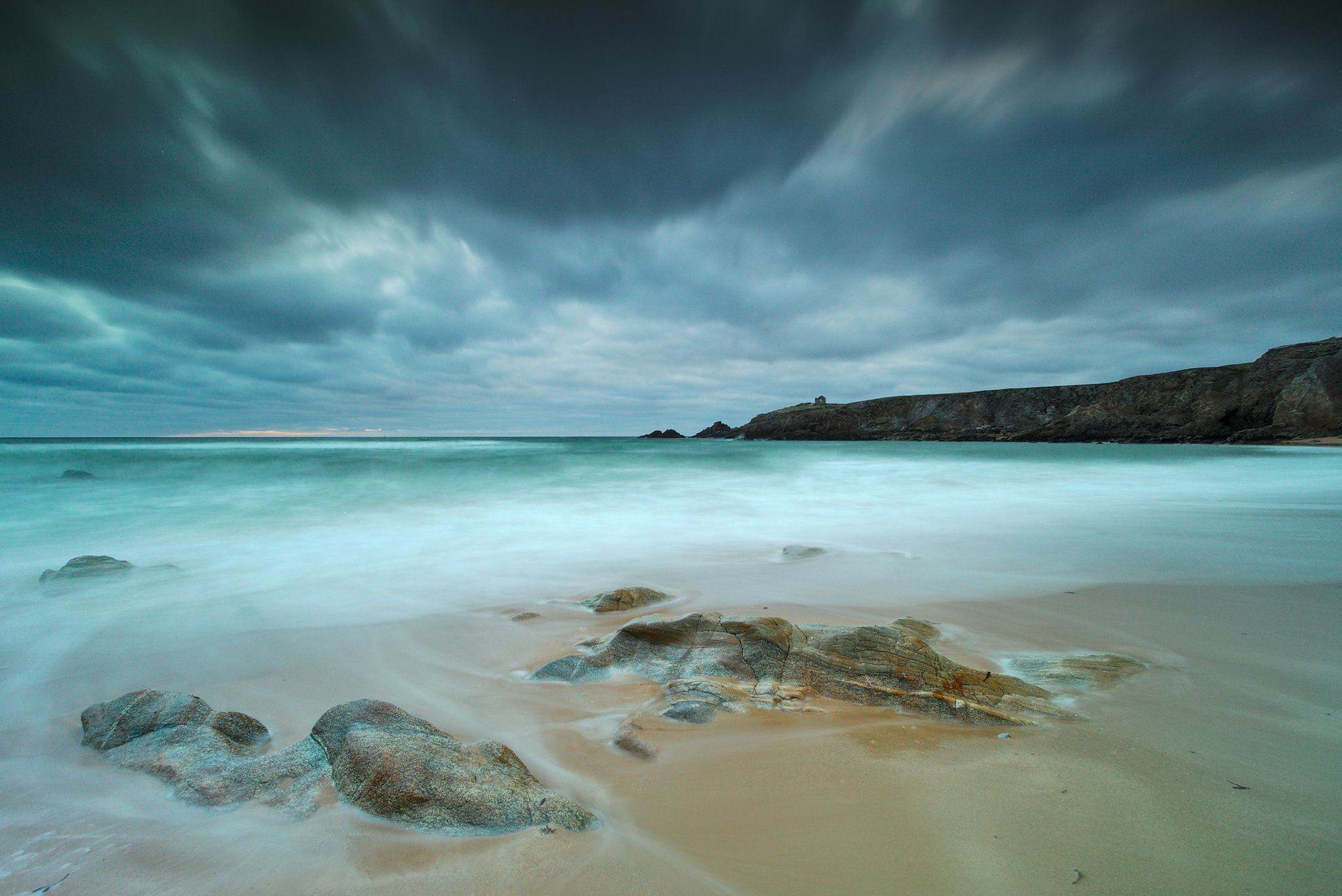 Quiberon wild coast, France