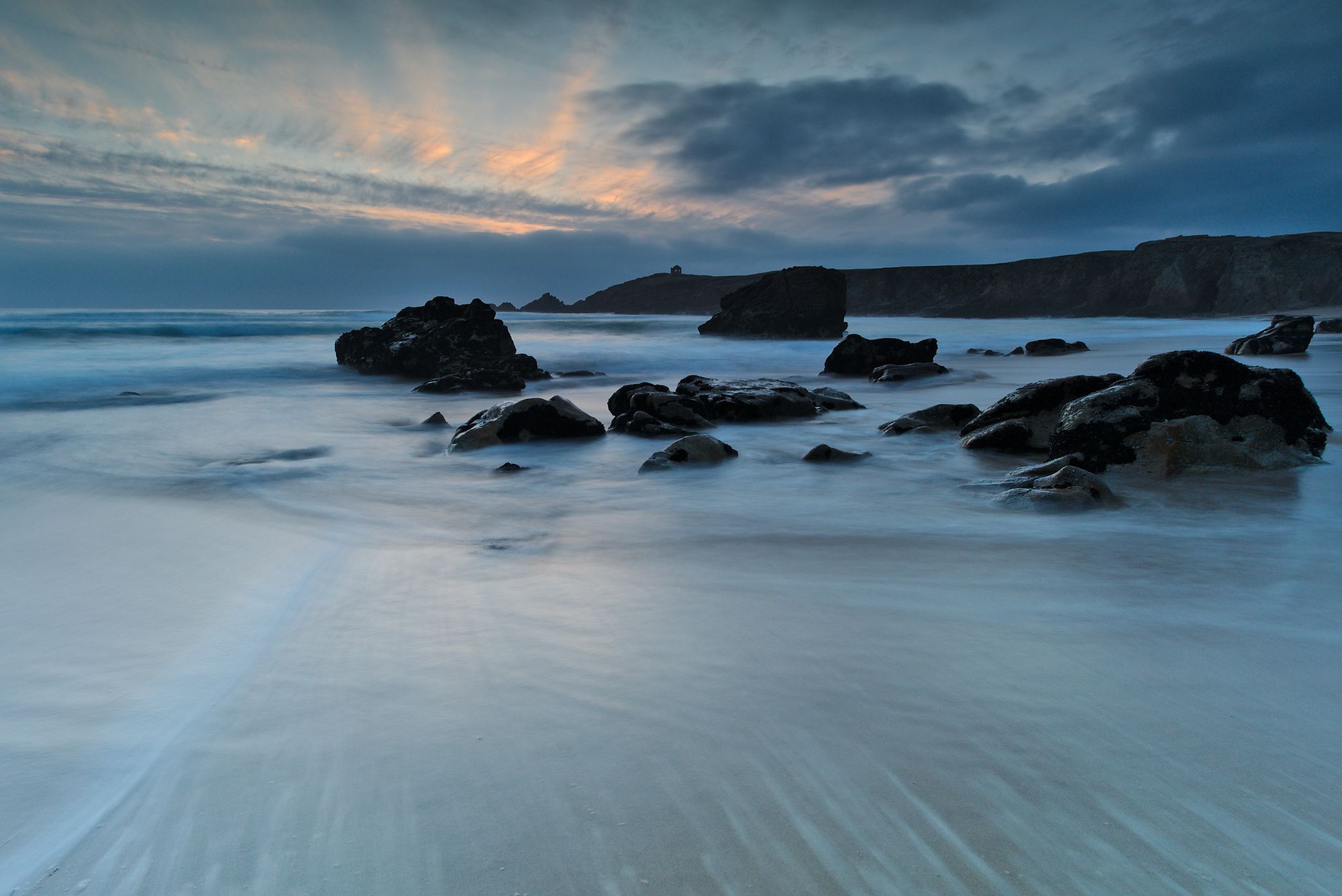 Quiberon wild coast, France