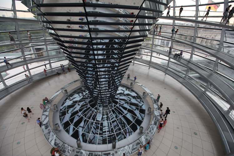 German Bundestag from the inside, Berlin