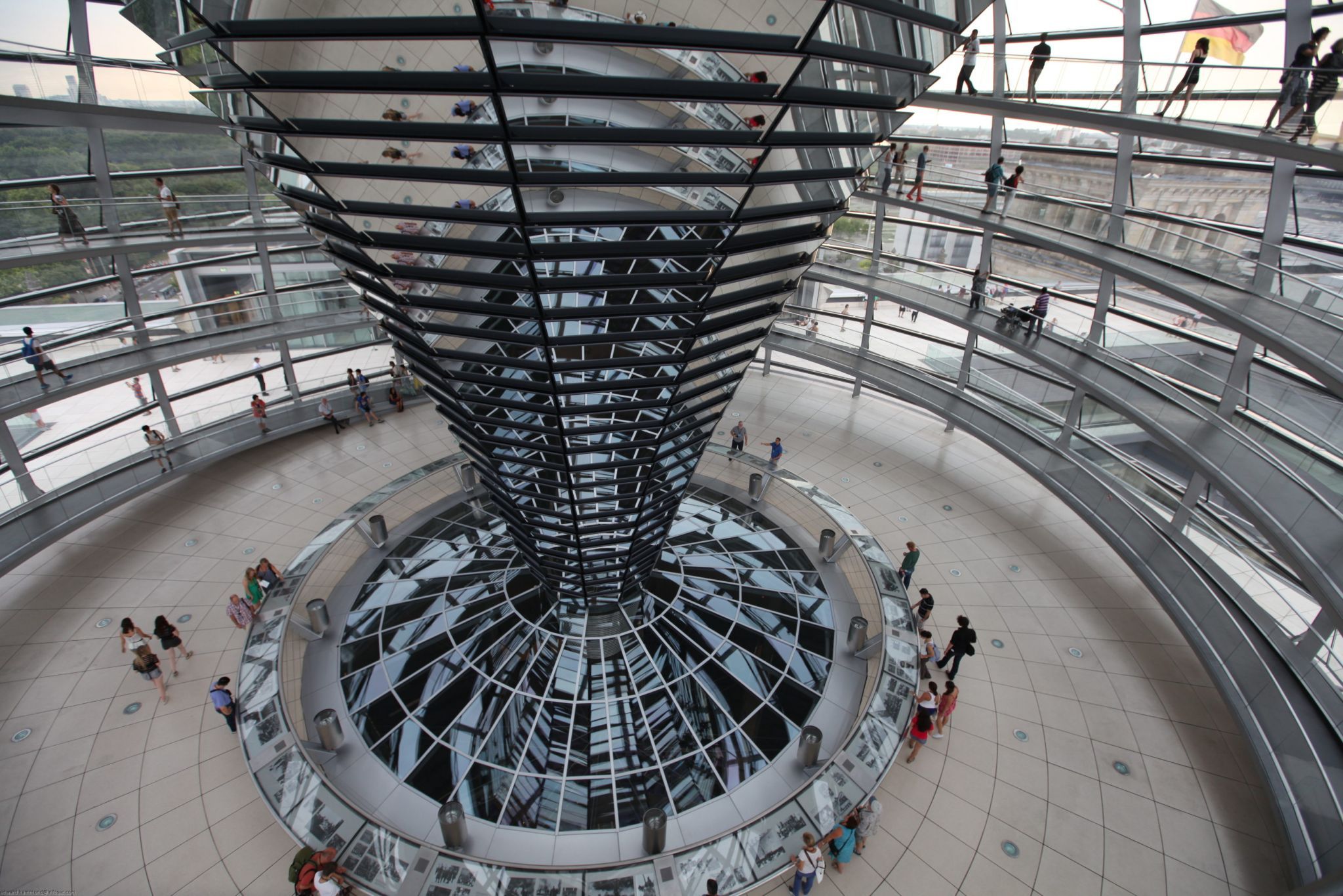 German Bundestag from the inside, Berlin, Germany