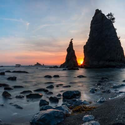 Rialto Beach - Near Hole in the Wall, USA