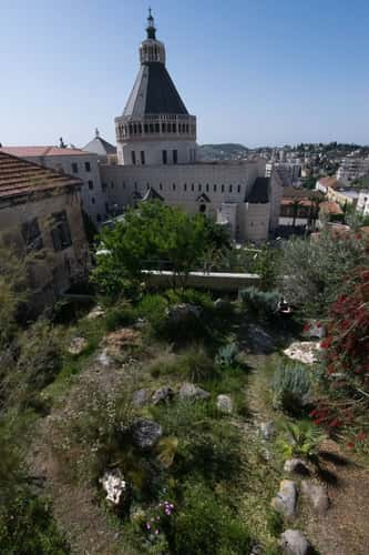rooftop with a view of nazareth