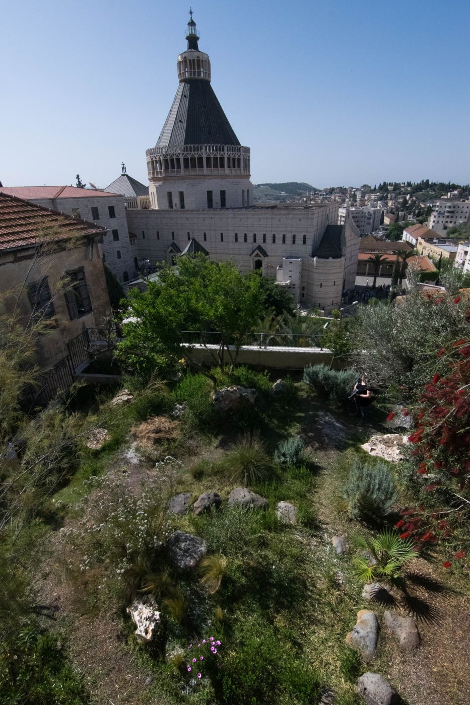 rooftop with a view of nazareth, Israel