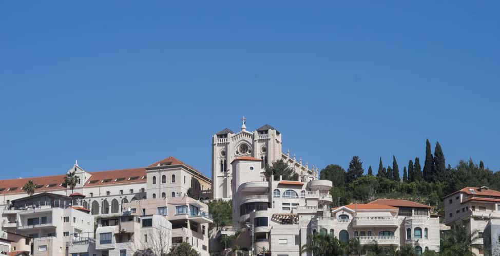 rooftop with a view of nazareth