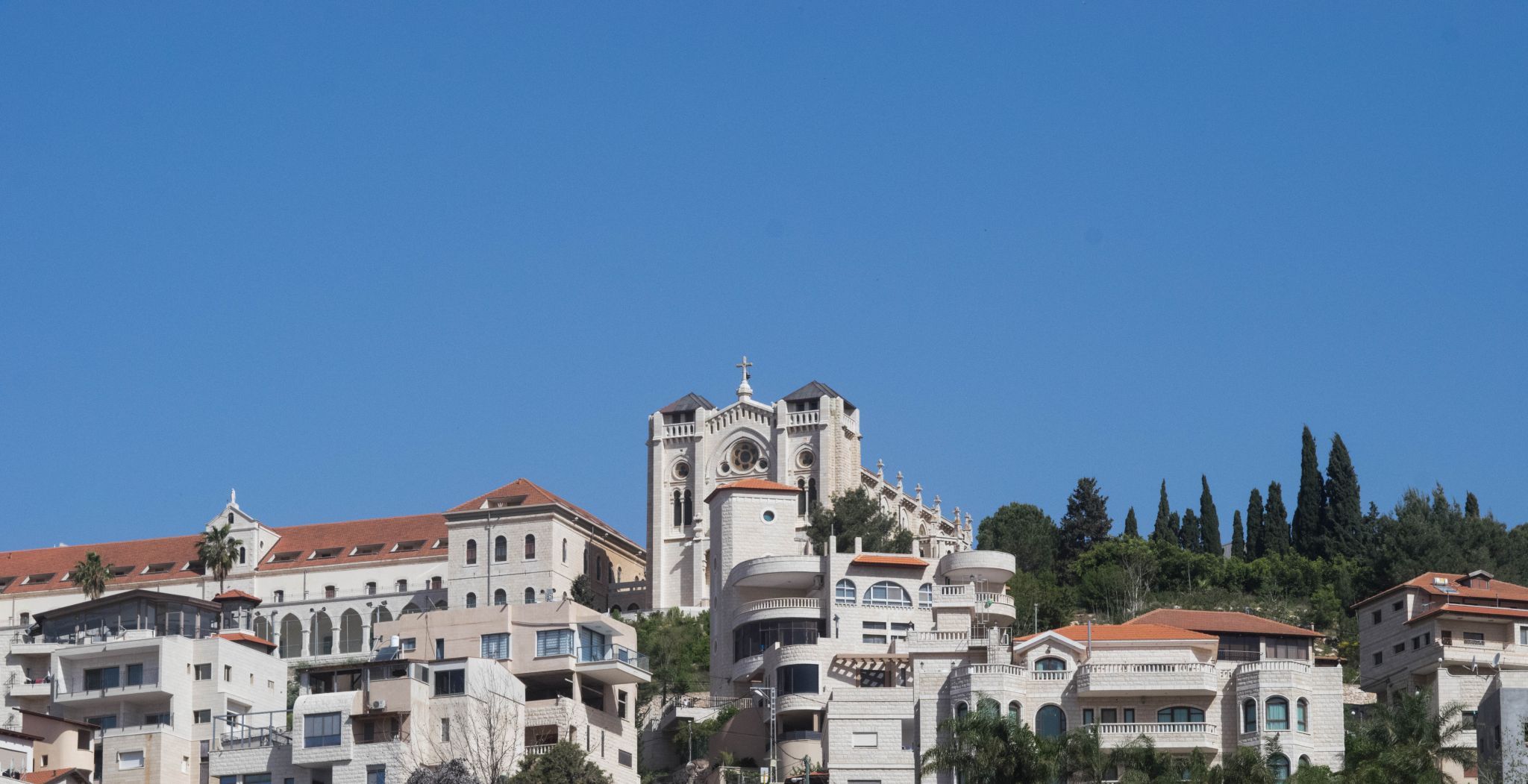 rooftop with a view of nazareth, Israel