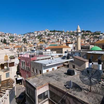 rooftop with a view of nazareth, Israel