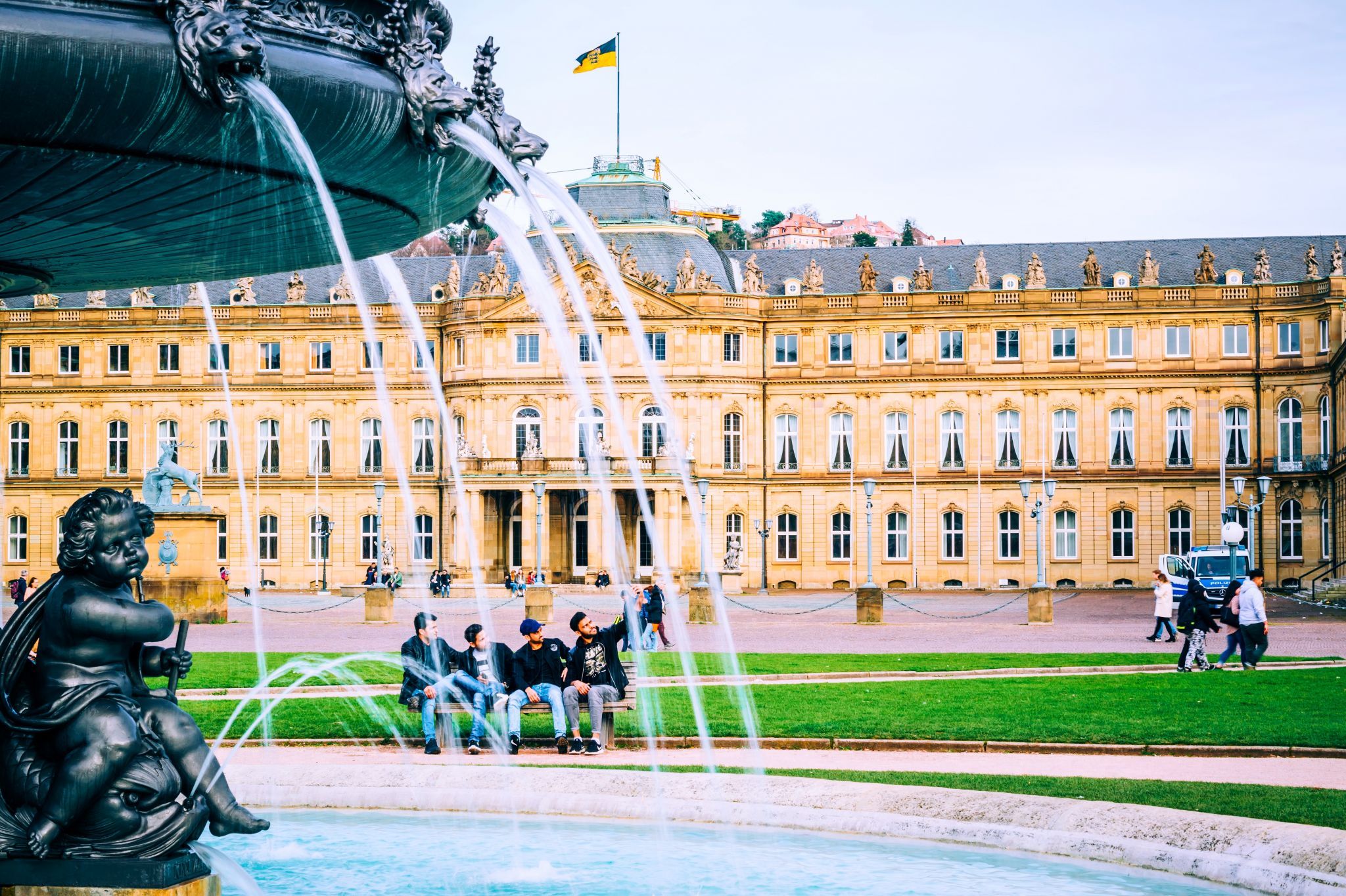 Schlossplatz Stuttgart, Germany