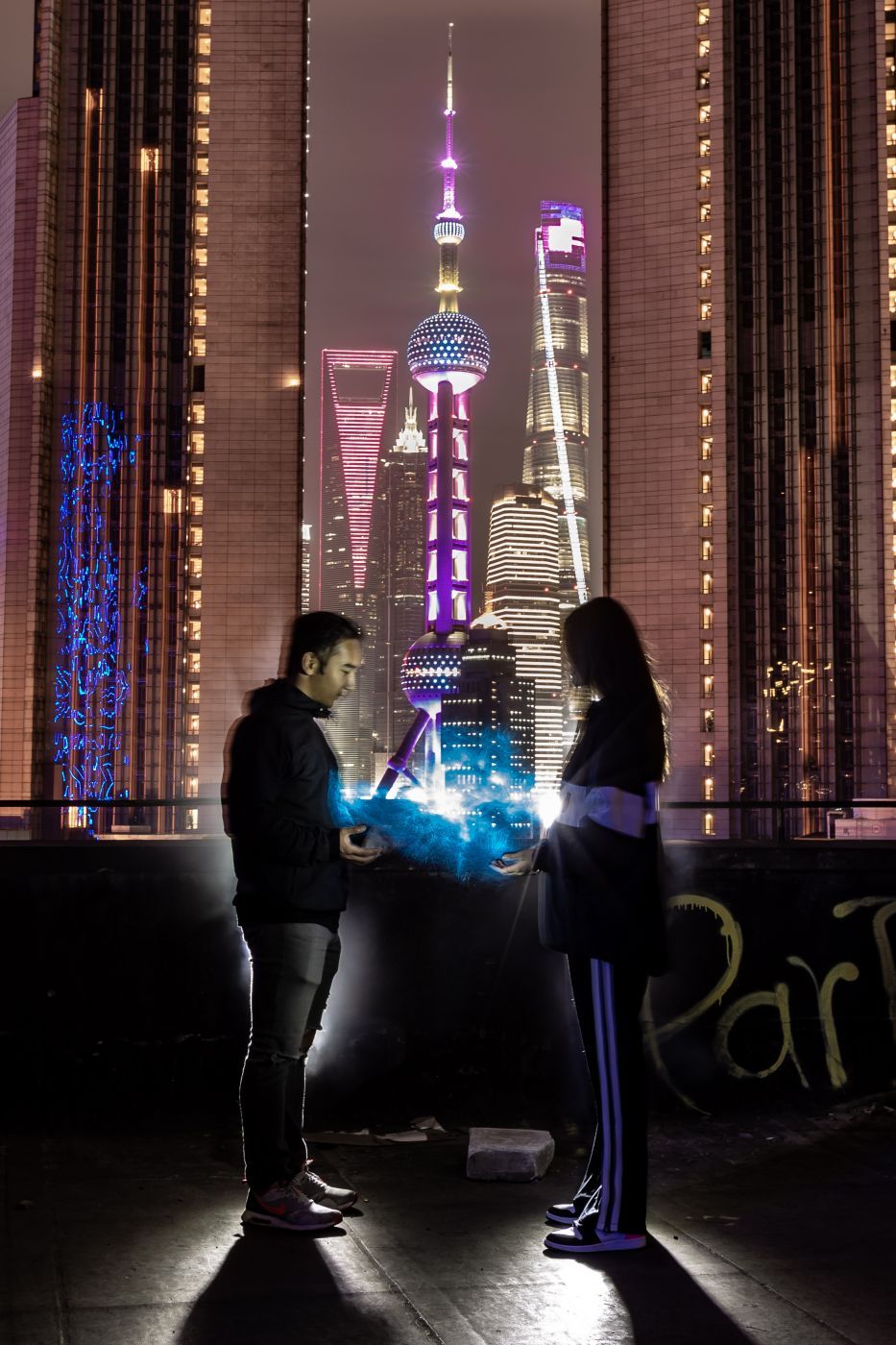 Shanghai in a Frame, China