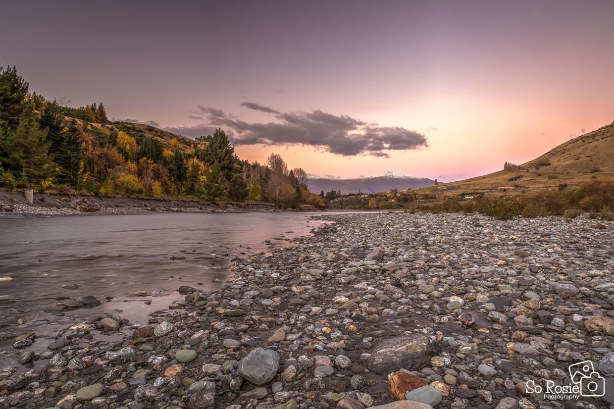Shotover River, near Lake Hayes, Queenstown, New Zealand, New Zealand