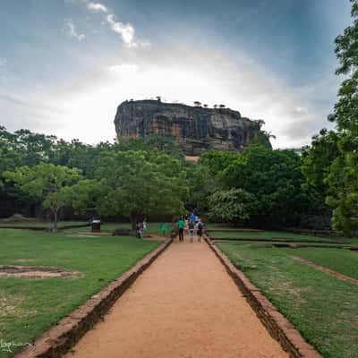 Sigiriya Lions Rock entrance, Sri Lanka