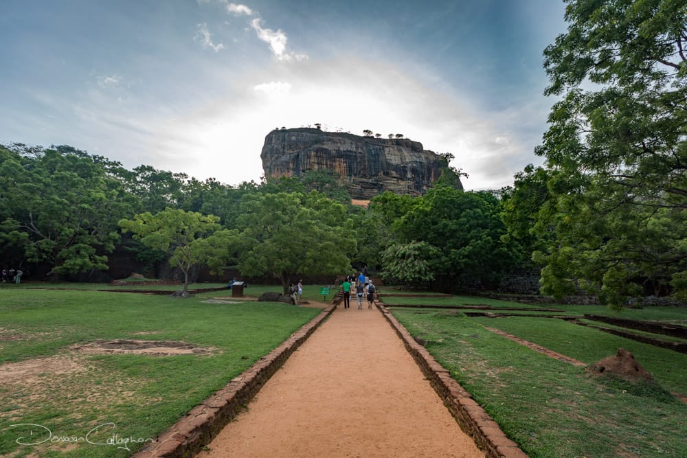 Sigiriya Lions Rock entrance, Sri Lanka