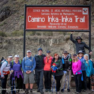 Start of the Inka Trail, Peru