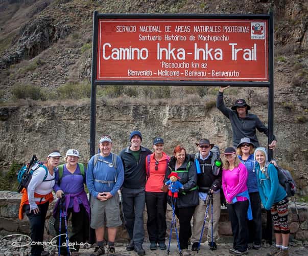 Start of the Inka Trail
