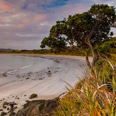 Sunrise at Maitai bay, New Zealand