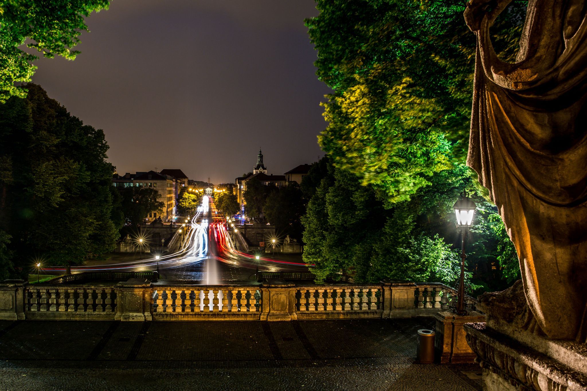 Sunset In Munich (Friedensengel), Germany
