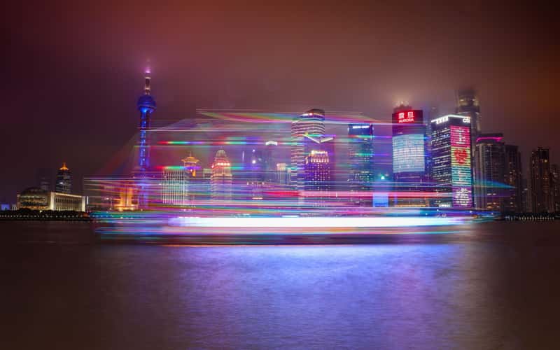 The Bund city skyline