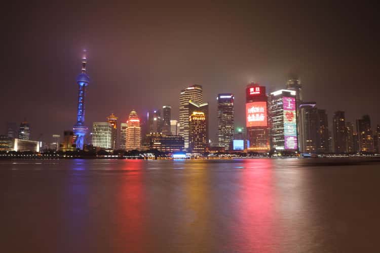 The Bund city skyline