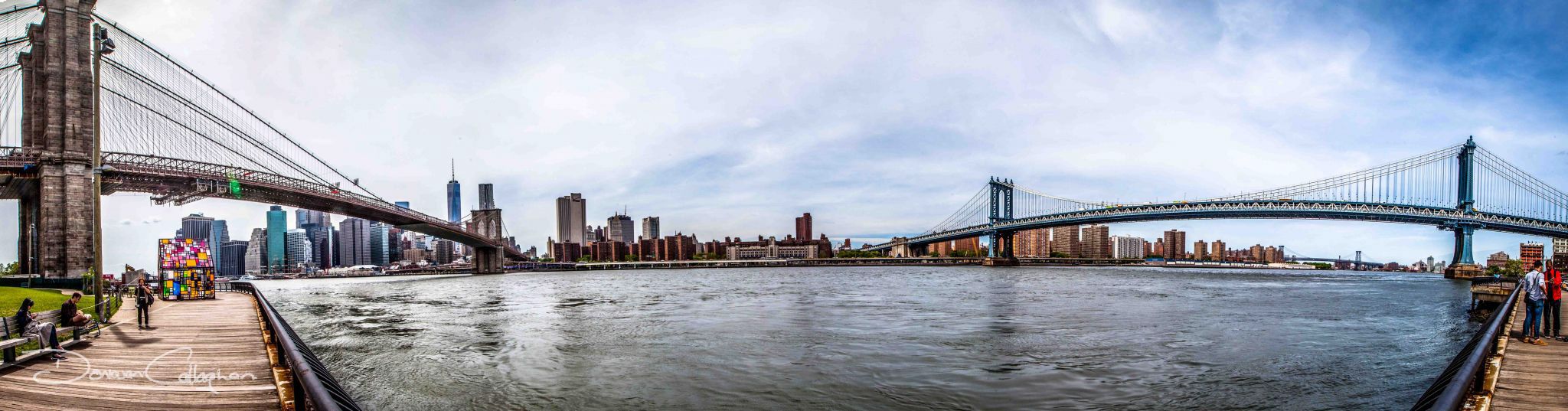 The Two Bridges Brooklyn, USA