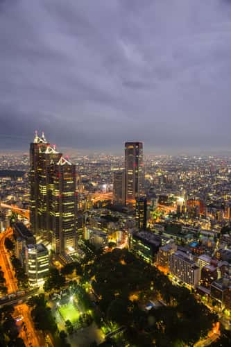 Tokio Cityscape View