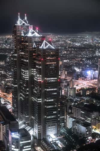 Tokio Cityscape View