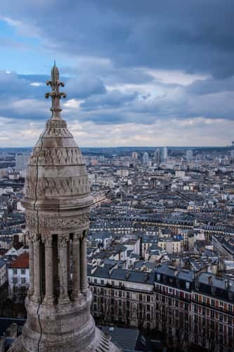 Tower View from Sacre Coeur Cathedral