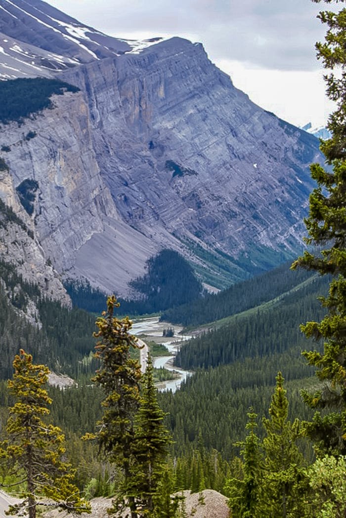 Trans Canadian Hwy Blaeberry mountain, Canada