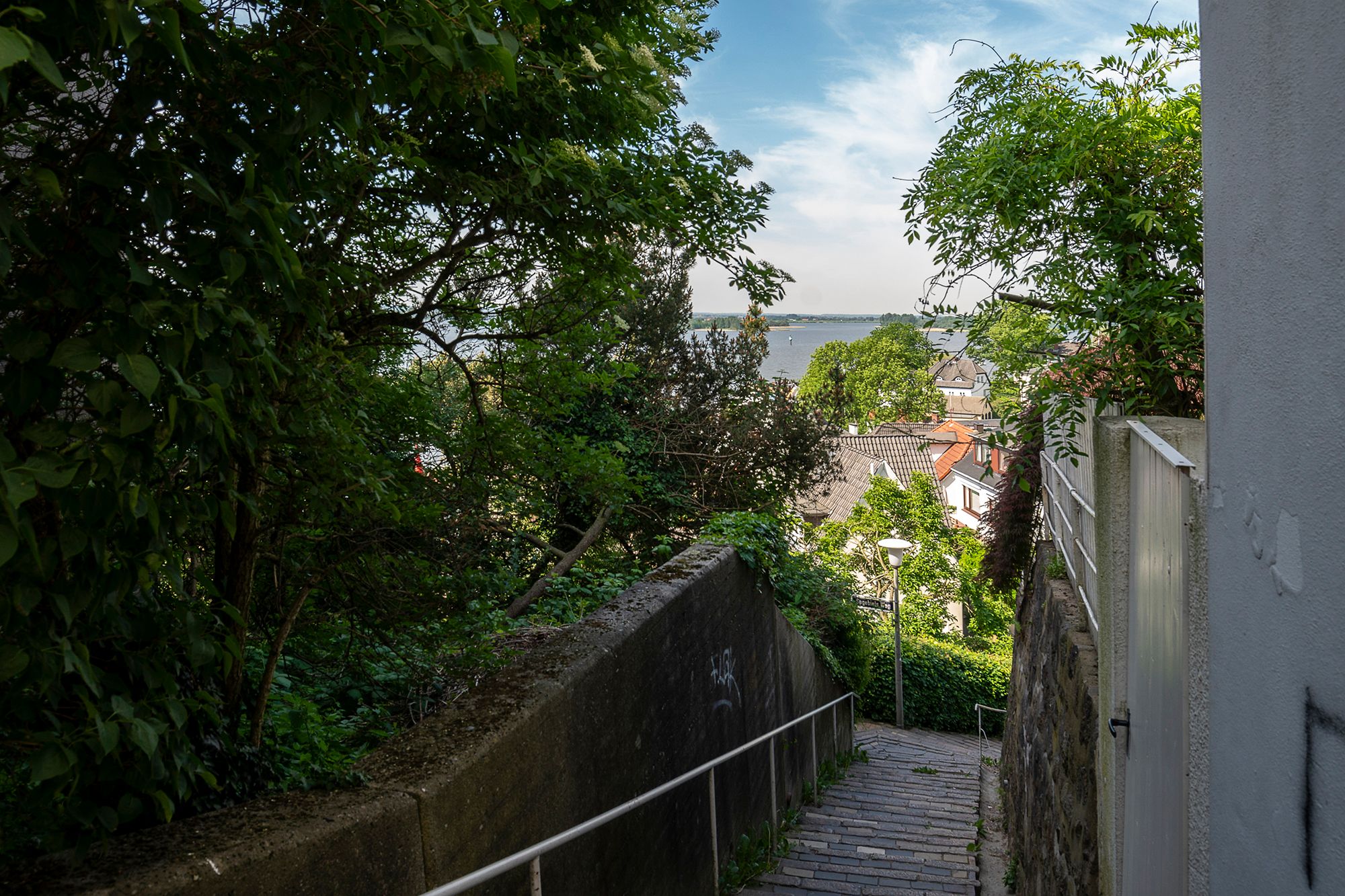 Treppenviertel Hamburg-Blankenese, Germany