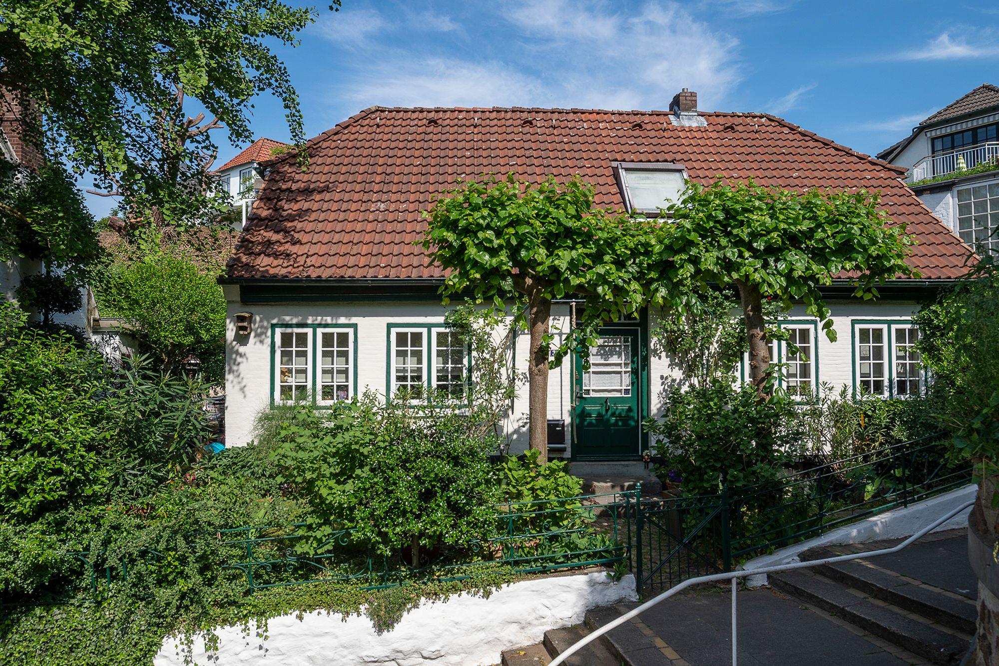 Treppenviertel Hamburg-Blankenese, Germany
