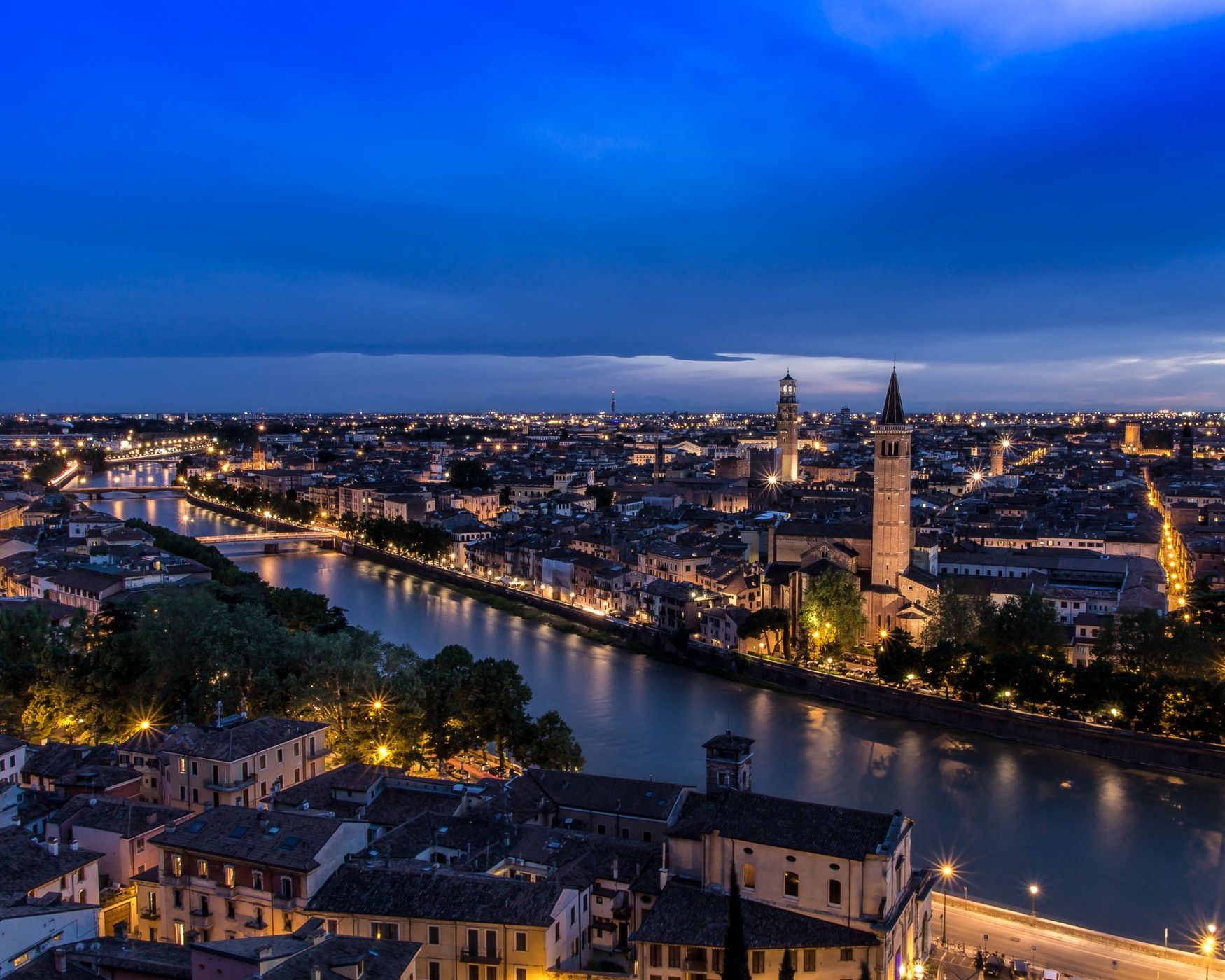 Verona Skyline, Italy